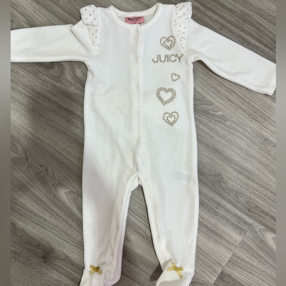 Juicy couture 12 months onesie NEW